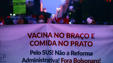 Manifestação na Avenida Paulista, fora Bolsonaro “vacina no braço, comida no prato” São Paulo, SP. 29.05.21 foto: Roberto Parizotti.